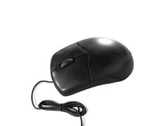 Mouse NOU cu fir, Conectare USB, Negru