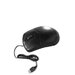 Mouse NOU cu fir, Conectare USB, Negru